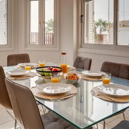 Kalisti-4 Bedroom Beachfront With Private Pool Villa Ayia Napa